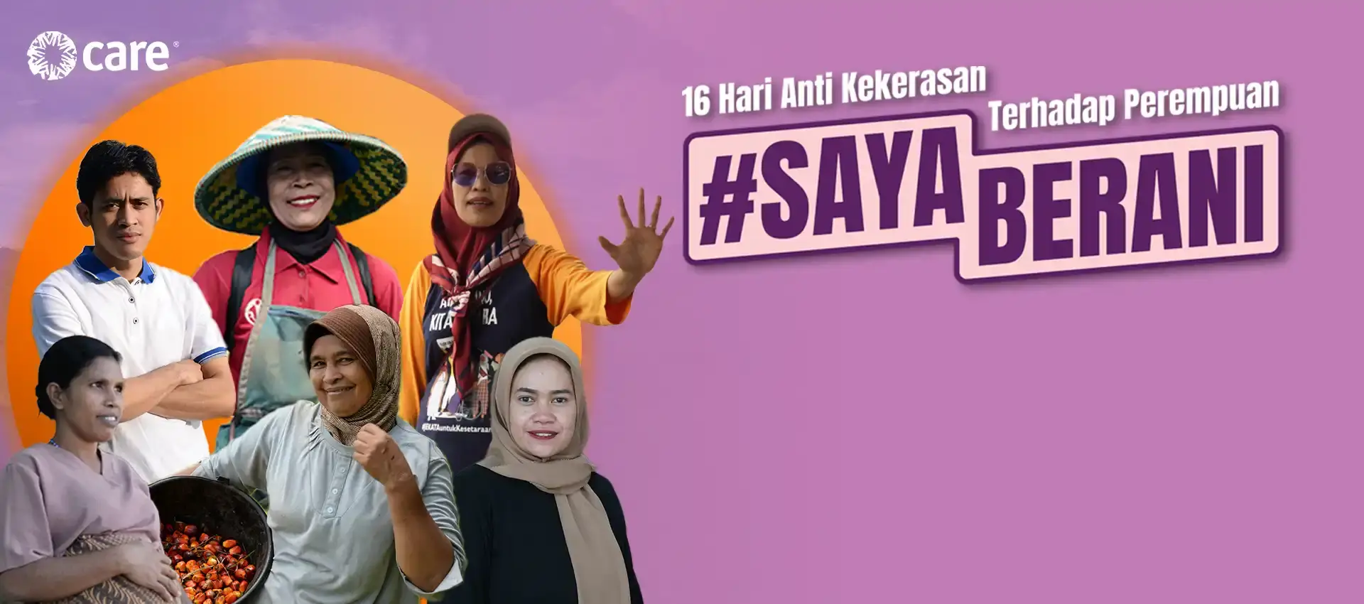 Suarakan #SayaBerani versimu untuk hidup bebas dari kekerasan dan berdaya ekonomi